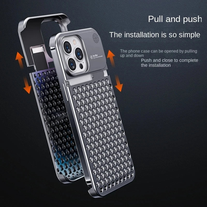 Funda Titanio Aluminio para iPhone: Protección Minimalista y Estilo Avanzado