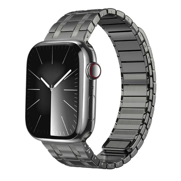 AP Frosted Stainless Steel Magnetic Band: Fuerza y Estilo para Apple Watch