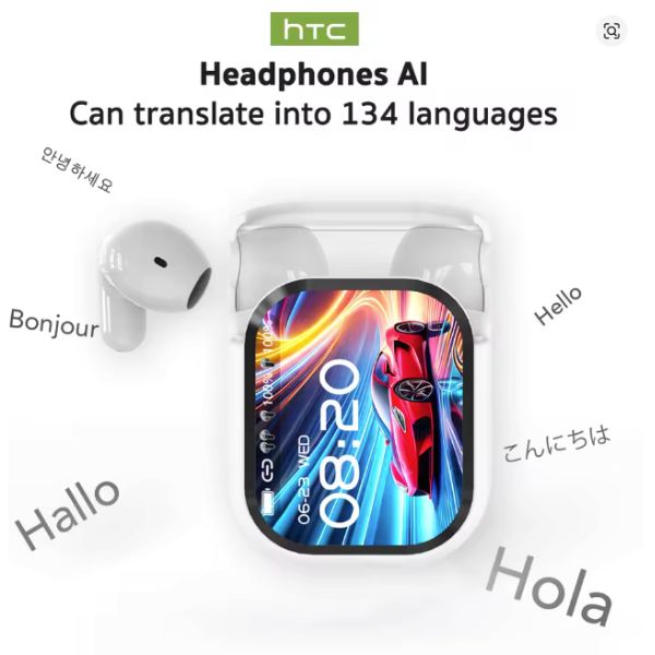 HTC NE20 – Auriculares con Traducción en Tiempo Real y Sonido Estéreo HD