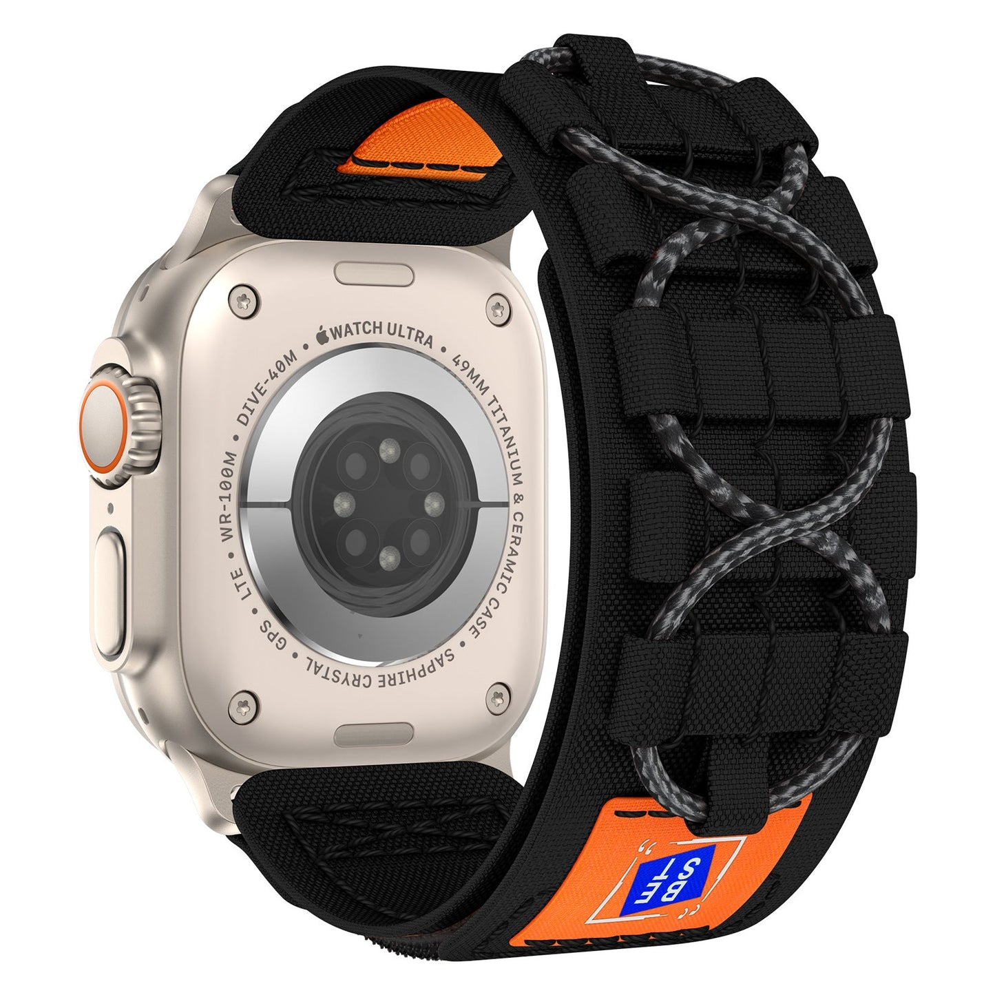 Outdoor Tactical Nylon Strap: Resistencia y Confort para tu Apple Watch de Aventura