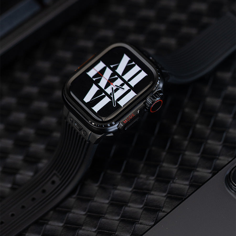 Caja de Aleación de Titanio Rugged para Apple Watch: Protección Extrema y Estilo Aventurero