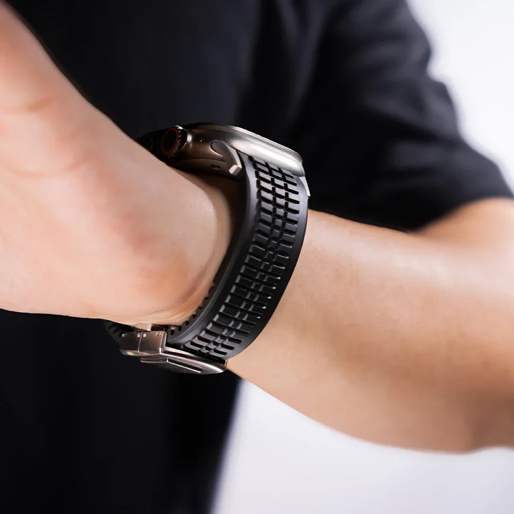 GR Modern Grenade: Pulsera Estilo Milita para Apple Watch