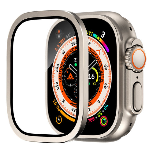 Protector de Pantalla de Titanio para Apple Watch Ultra 2/Ultra: Máxima Defensa y Estilo Aeronáutico