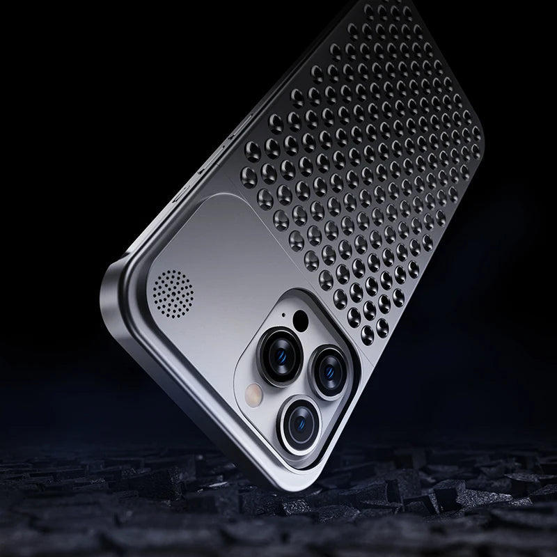 Funda Titanio Aluminio para iPhone: Protección Minimalista y Estilo Avanzado