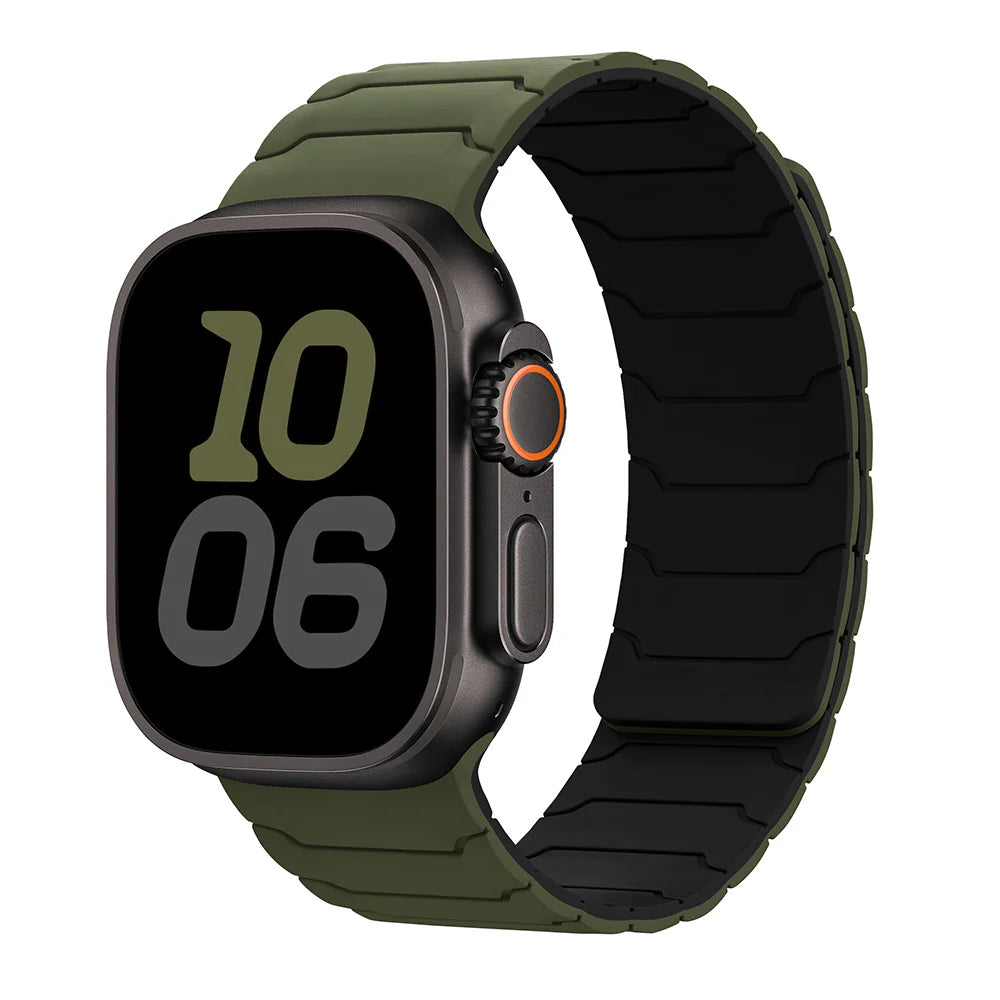 Fearless: Pulsera Magnética de Silicona para Apple Watch | Conforto e Segurança Imbatibles