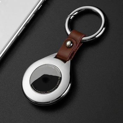 Funda Protectora AirTag Shield Ring: Llavero de Metal Resistente para Tu Rastreador