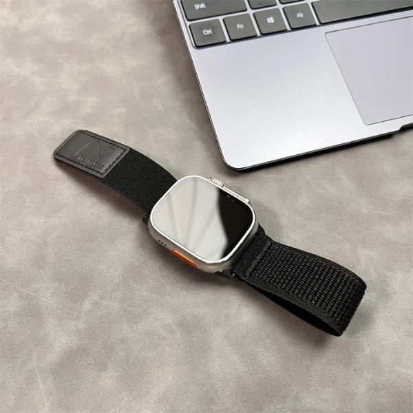 Fearless Trail Loop: Pulsera de Nylon para Apple Watch | Aventura y Confort para el Día a Día