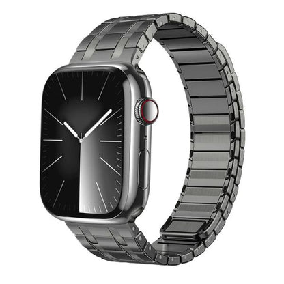 AP Frosted Stainless Steel Magnetic Band: Fuerza y Estilo para Apple Watch