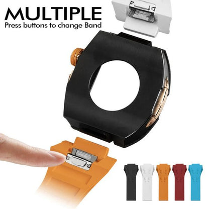 RM7013 Carbon Fiber Retrofit Kit: Estilo Vanguardista para Apple Watch S10