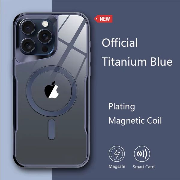 Clear Case con MagSafe: Protección Invisible y Carga Perfecta para tu iPhone