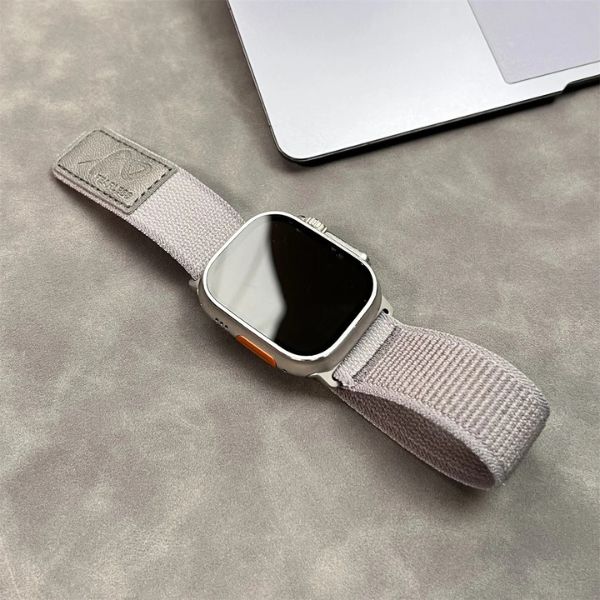 Fearless Trail Loop: Pulsera de Nylon para Apple Watch | Aventura y Confort para el Día a Día