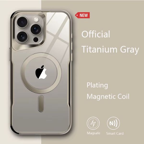 Clear Case con MagSafe: Protección Invisible y Carga Perfecta para tu iPhone