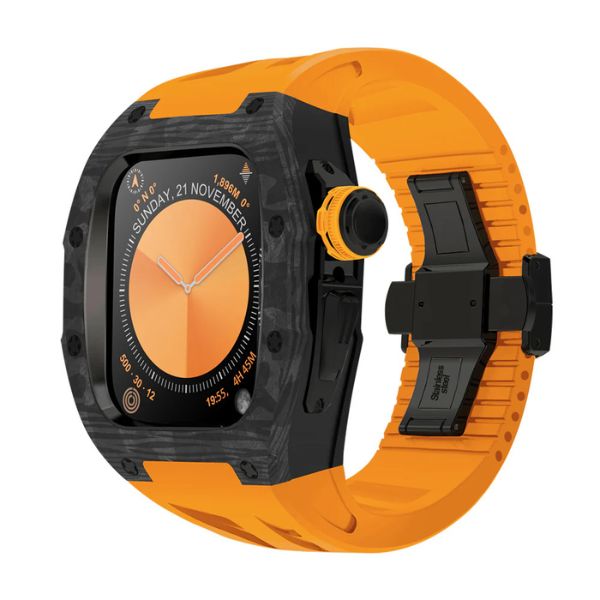 RM7013 Carbon Fiber Retrofit Kit: Estilo Vanguardista para Apple Watch S10
