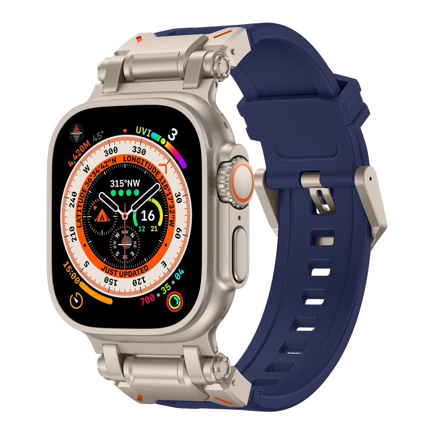 Explorer Silicone Band: Aventura y Resistencia para Tu Apple Watch