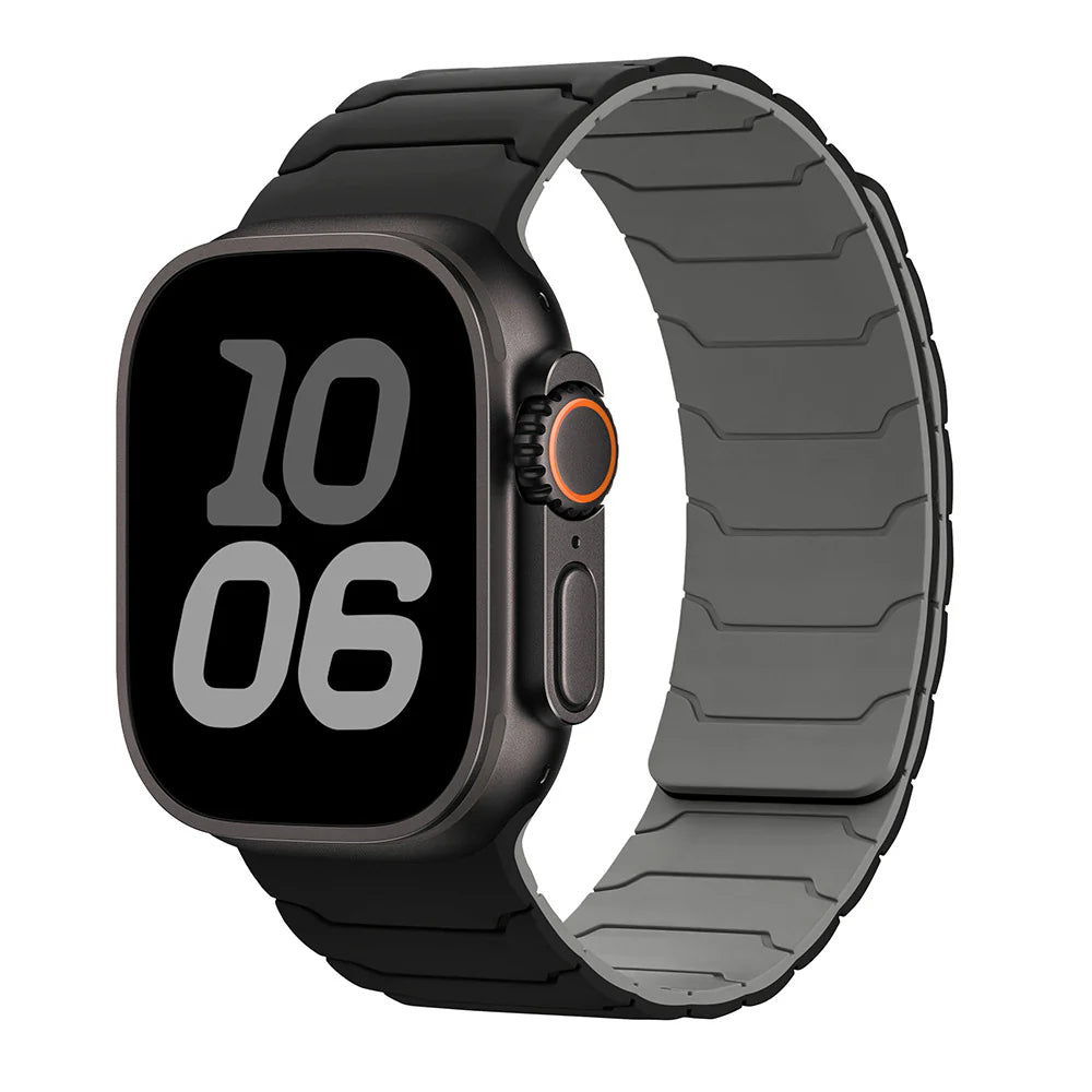 Fearless: Pulsera Magnética de Silicona para Apple Watch | Conforto e Segurança Imbatibles