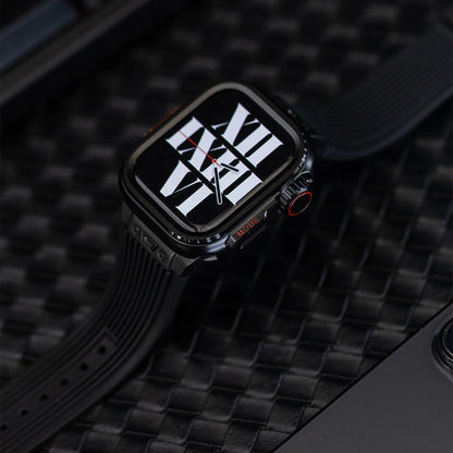 Caja de Aleación de Titanio Rugged para Apple Watch: Protección Extrema y Estilo Aventurero