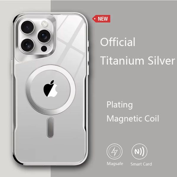 Clear Case con MagSafe: Protección Invisible y Carga Perfecta para tu iPhone