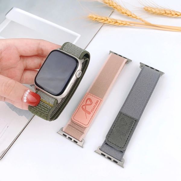 Fearless Trail Loop: Pulsera de Nylon para Apple Watch | Aventura y Confort para el Día a Día
