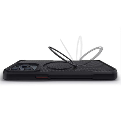 Armor Magnetic Phone Case: Elegancia Nikon y Protección Versátil para iPhone