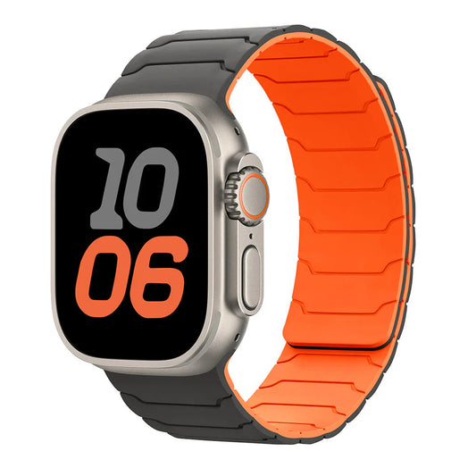 Fearless: Pulsera Magnética de Silicona para Apple Watch | Conforto e Segurança Imbatibles