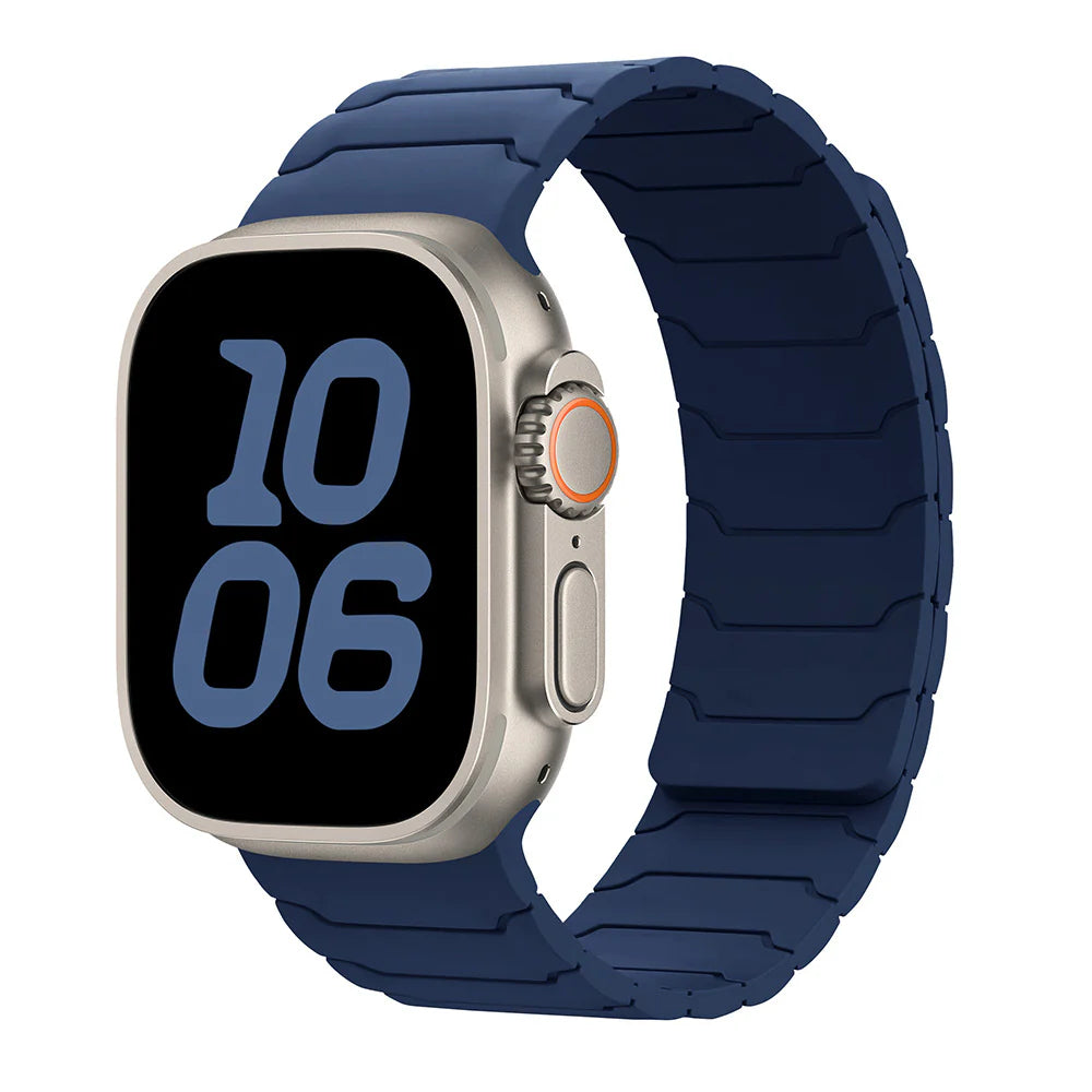 Fearless: Pulsera Magnética de Silicona para Apple Watch | Conforto e Segurança Imbatibles