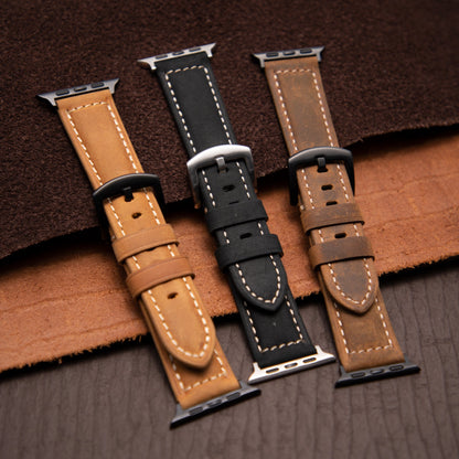 Classic Leather Band: Elegancia Atemporal y Artesanía Italiana para Apple Watch