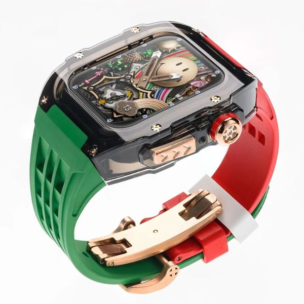 RM V30 Glacier Series Retrofit Kit: Protección Robusta y Estilo Moderno para Apple Watch