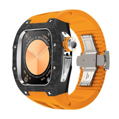 RM7013 Carbon Fiber Retrofit Kit: Estilo Vanguardista para Apple Watch S10