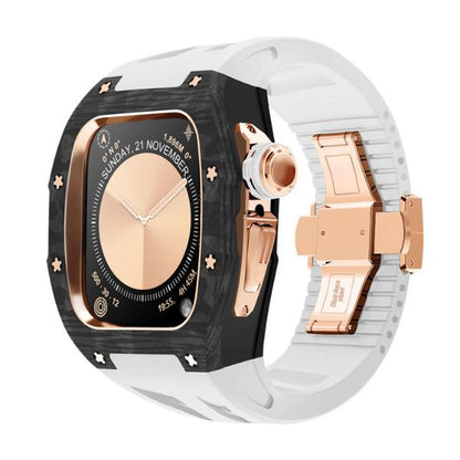 RM7013 Carbon Fiber Retrofit Kit: Estilo Vanguardista para Apple Watch S10