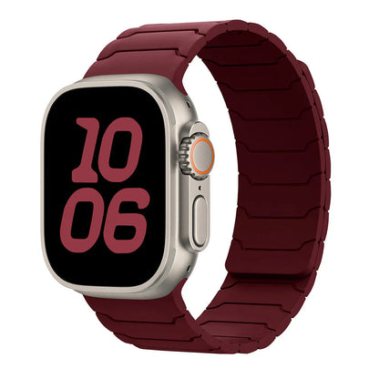Fearless: Pulsera Magnética de Silicona para Apple Watch | Conforto e Segurança Imbatibles