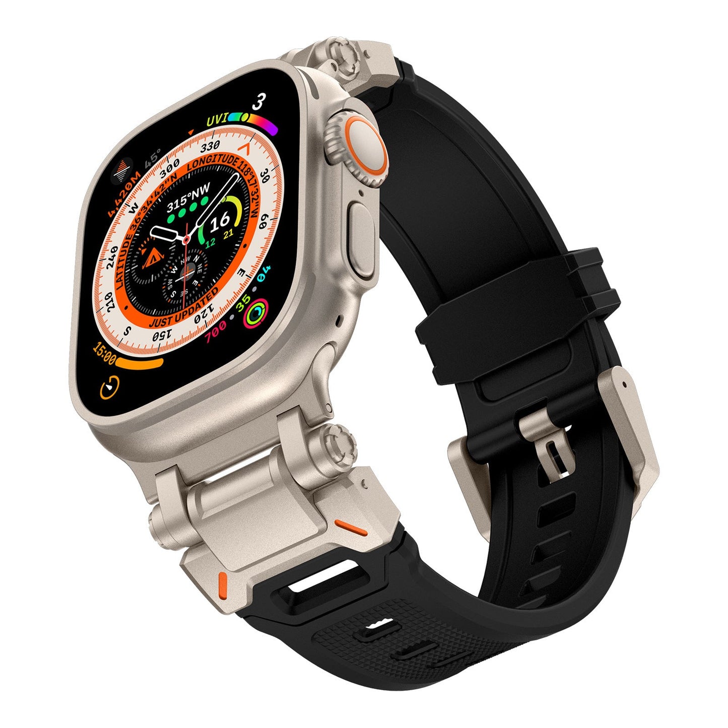 Explorer Silicone Band: Aventura y Resistencia para Tu Apple Watch