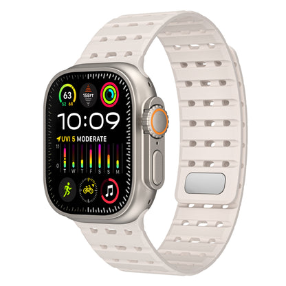 AW Silicone Band Pro: Pulsera Dual Magnética y de Hebilla para Apple Watch | Confort y Seguridad Extrema