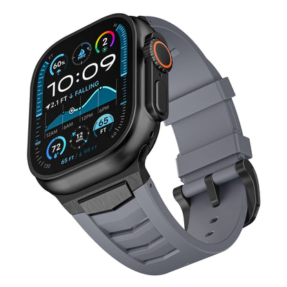 Mecha Fluororubber Band: Confort y Estilo Robusto para Apple Watch