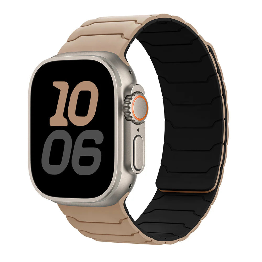 Fearless: Pulsera Magnética de Silicona para Apple Watch | Conforto e Segurança Imbatibles