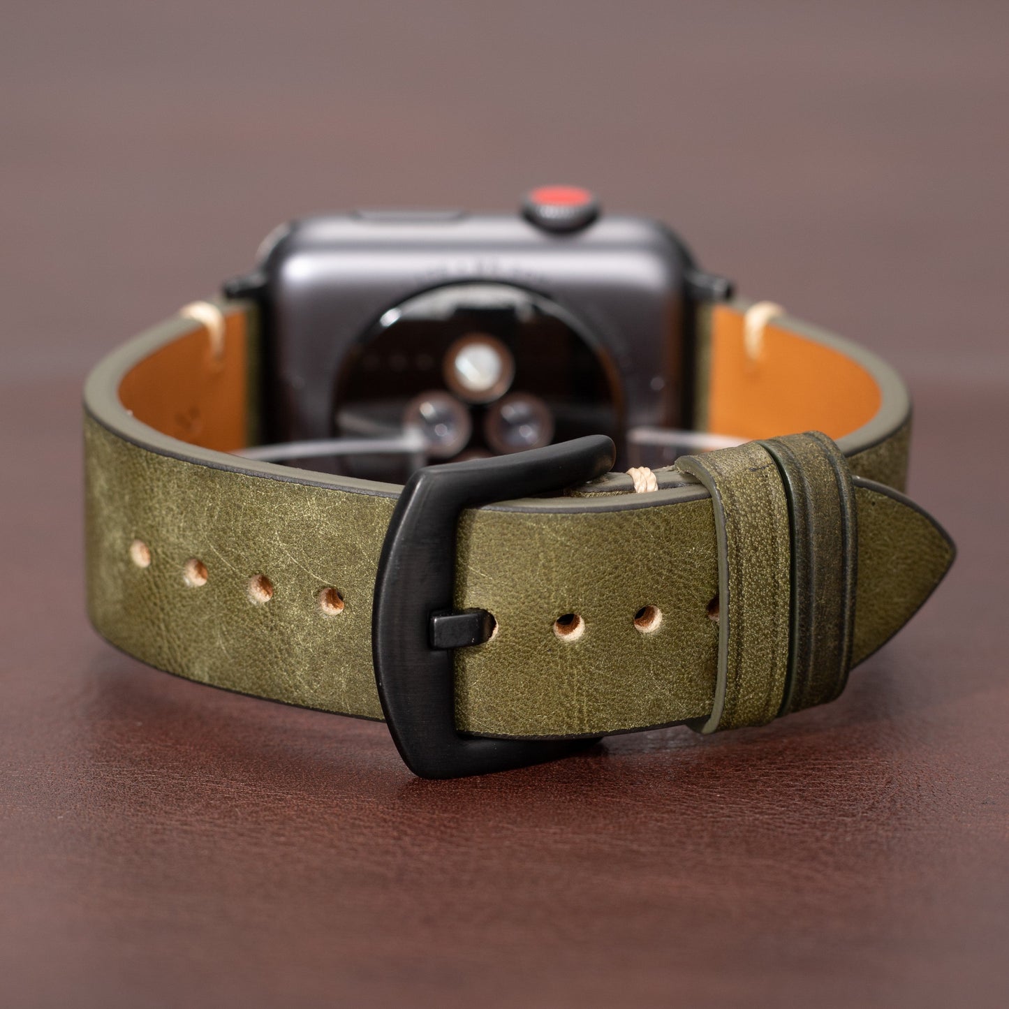 Correa de Cuero Italiano Premium para Apple Watch: Estilo Clásico y Sostenible