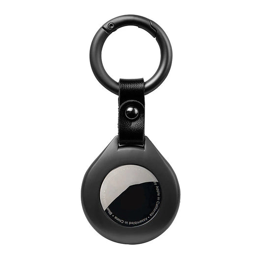 Funda Protectora AirTag Shield Ring: Llavero de Metal Resistente para Tu Rastreador