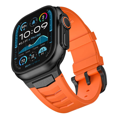Mecha Fluororubber Band: Confort y Estilo Robusto para Apple Watch
