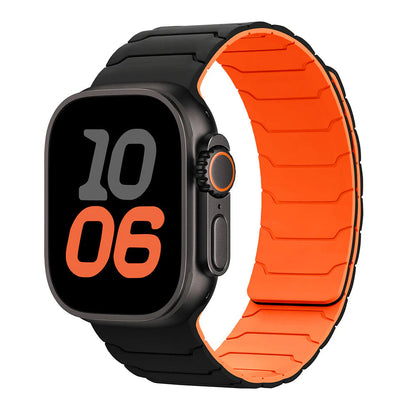Fearless: Pulsera Magnética de Silicona para Apple Watch | Conforto e Segurança Imbatibles