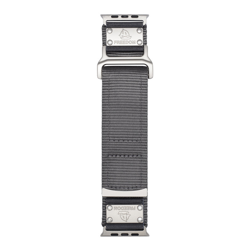 FREEDOM Ultra Wide Nylon Band: Aventura y Estilo Audaz para Apple Watch