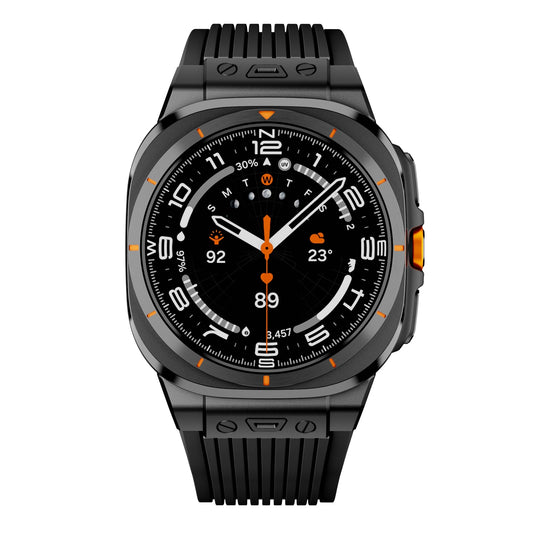 Designer Silicone Band: Aventura y Confort Superior para Samsung Watch Ultra