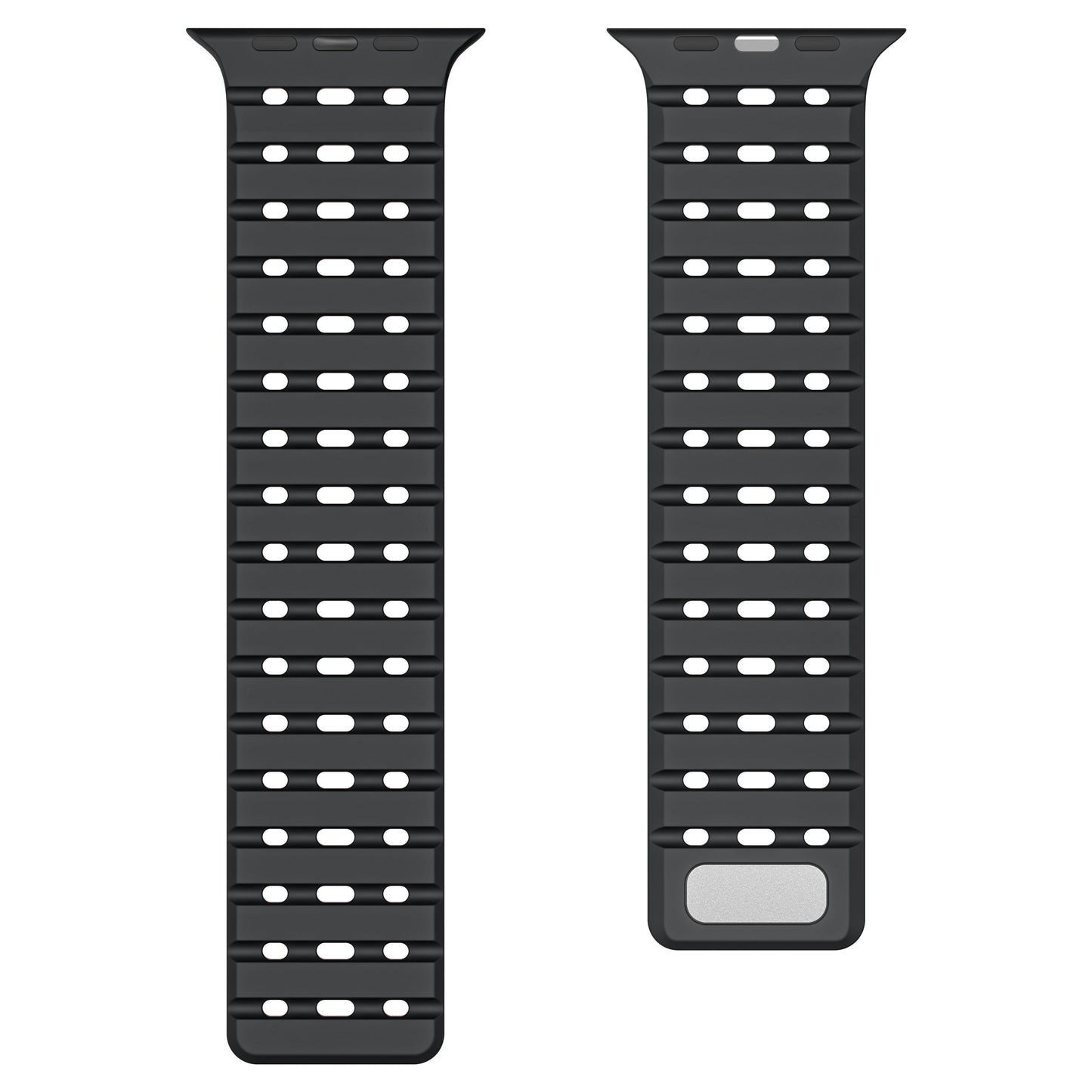 AW Silicone Band Pro: Pulsera Dual Magnética y de Hebilla para Apple Watch | Confort y Seguridad Extrema