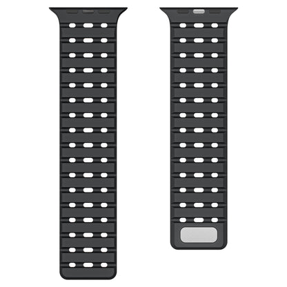 AW Silicone Band Pro: Pulsera Dual Magnética y de Hebilla para Apple Watch | Confort y Seguridad Extrema
