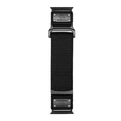 FREEDOM Ultra Wide Nylon Band: Aventura y Estilo Audaz para Apple Watch